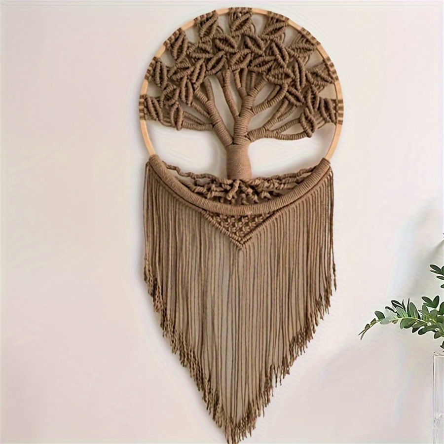 Home Decor Handmade - Tree of Life Macrame แขวนผนัง Handmade