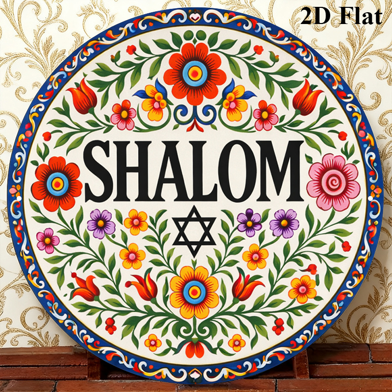 Home Decor In - CIFBUY ป้ายโลหะอลูมิเนียมลายศิลปะวินเทจ 