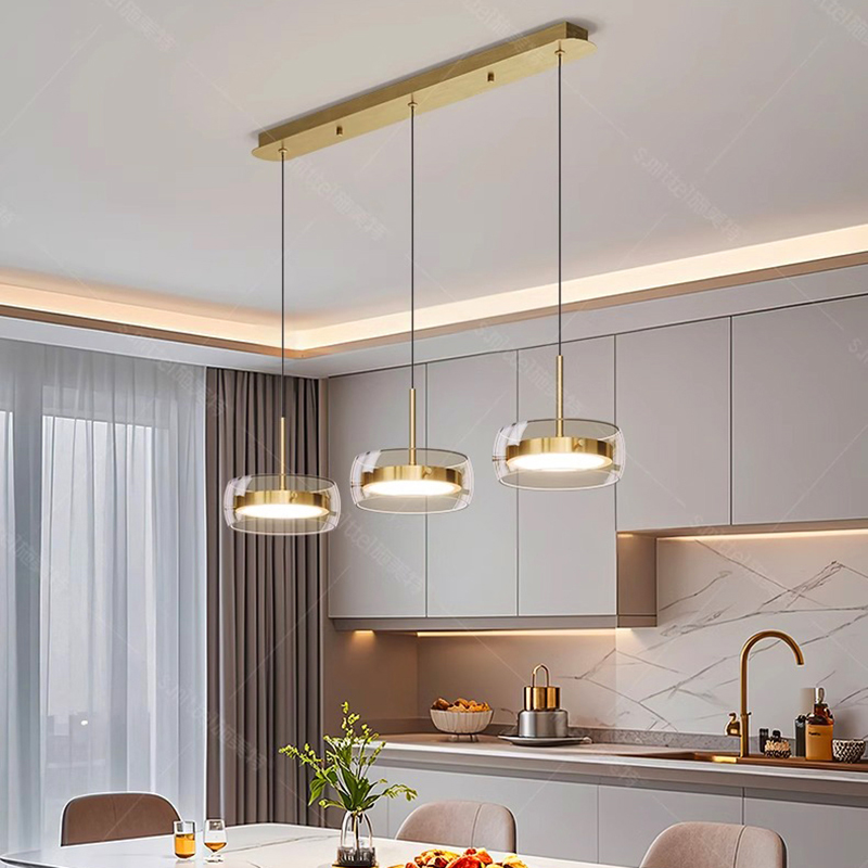 Hanging Moon Lamp - ตกแต่งบ้านโมเดิร์นไฟ LED จี้โคมไฟสําหรับห้องนั่งเล่นโคมไฟระย้าสําหรับห้องรับประทานอาหารแขวนแสงในร่ม