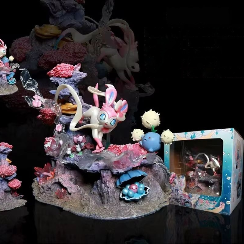 Home Decor Retailers - ฟิกเกอร์ Gk Sylveon Shroomish Clamperl Fairy