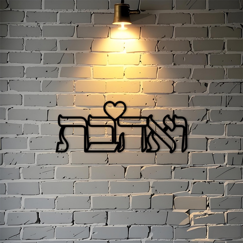 Home Decor In - CIFBUY ป้ายโลหะตกแต่งผนังลายคำว่า 