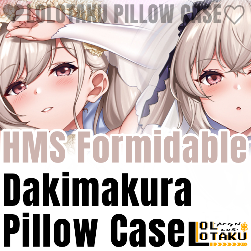 Home Decor Games - ปลอกหมอนข้าง HMS Formidable Dakimakura จากเกม Azur