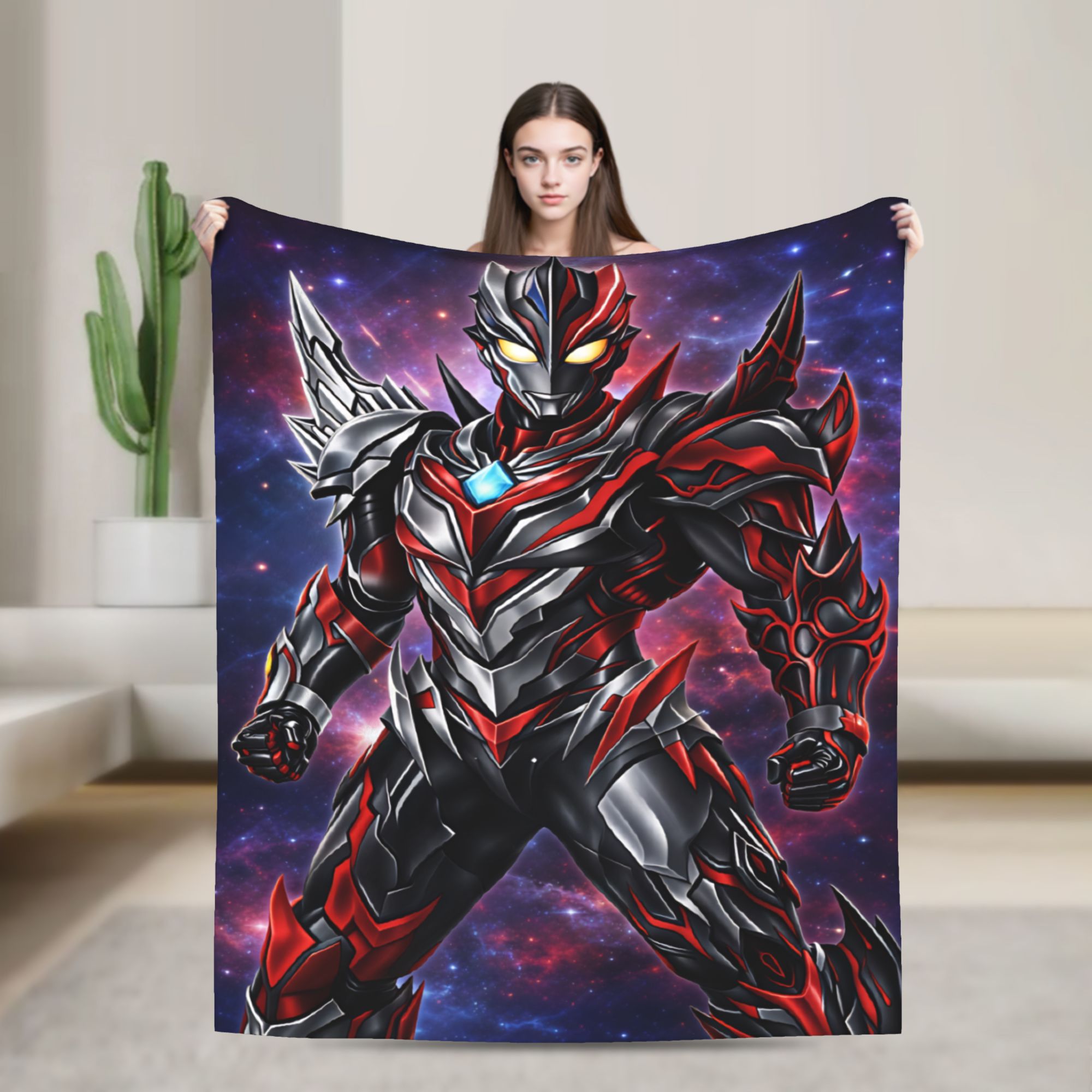Home Decor Trend 2026 - ผ้าห่มอุลตร้าแมนซีโร่รุ่นใหม่ปี 2026 ผ้าห่มนุ่มอุ่นสบาย สไตล์สตรีทเทรนด์ เหมาะสำหรับตกแต่งบ้าน ปิกนิก