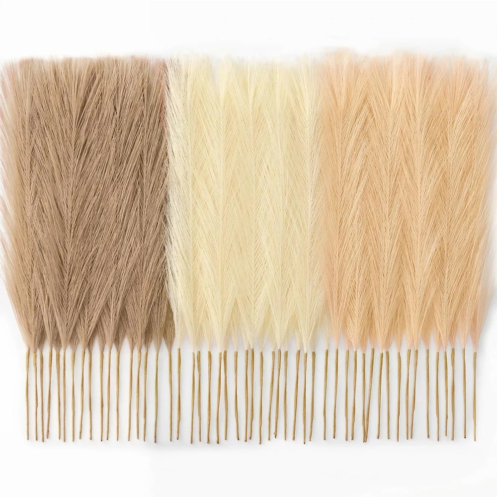 Pampas Grass Decor - หญ้าแพมพัสประดิษฐ์ 15 ชิ้น ความยาว 55 ซม.