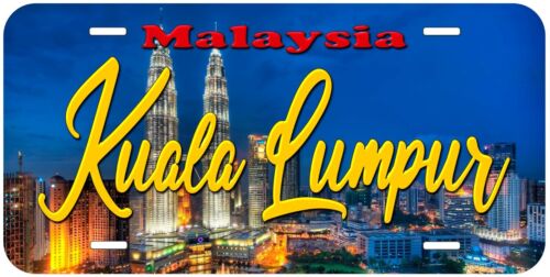 Home Decor Malaysia - กัวลาลัมเปอร์มาเลเซีย KL02 ป้ายทะเบียนรถยนต์แปลกใหม่อลูมิเนียม