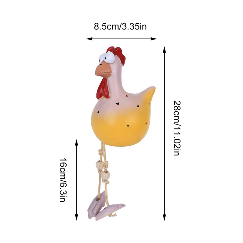 ของตกแต่งรั้วรูปไก่ตลกๆ ทำจากเ - Home Decor Quirky บทวิจารณ์และราคา