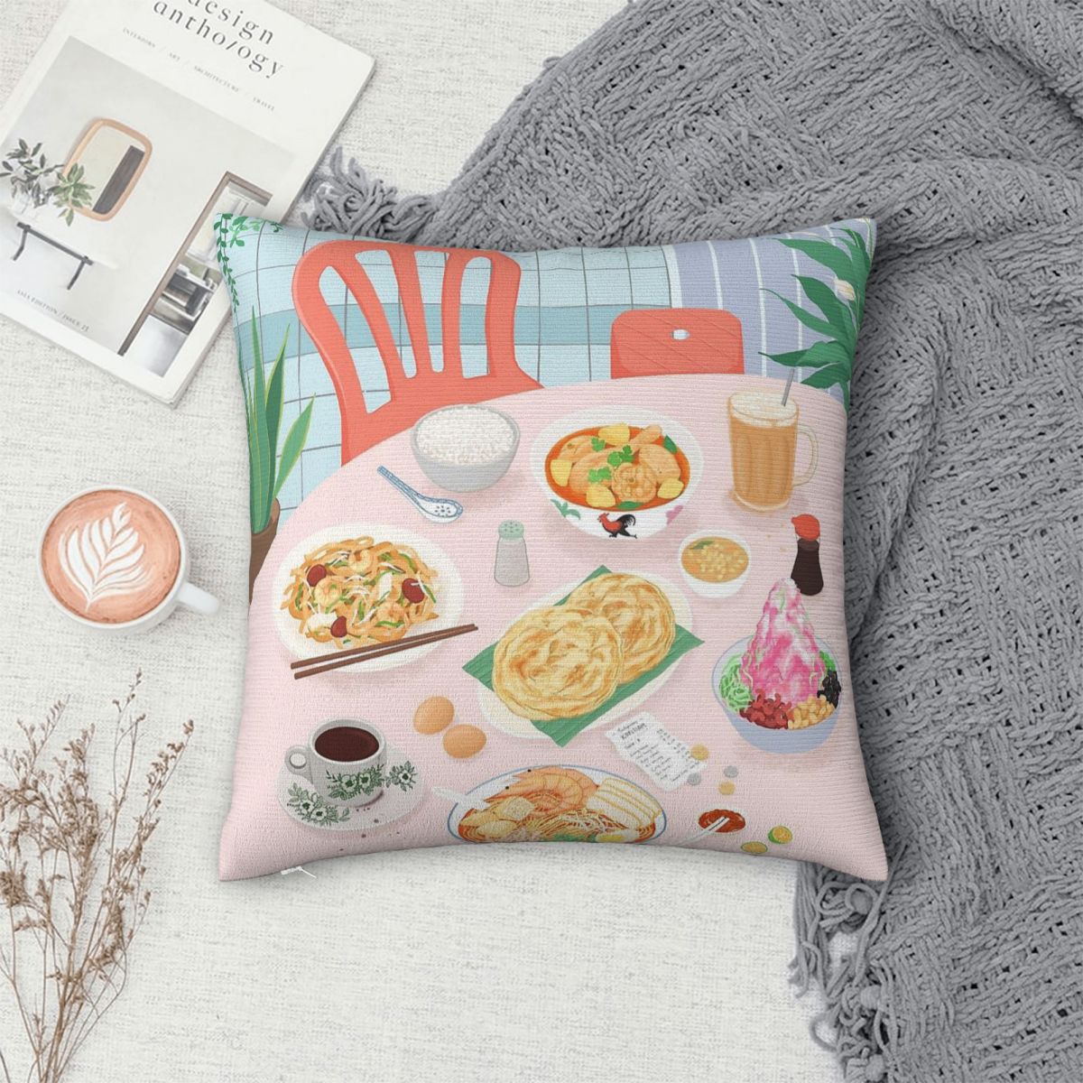 Kopitiam Food Malaysia ปลอกหมอ - Home Decor Malaysia บทวิจารณ์และราคา