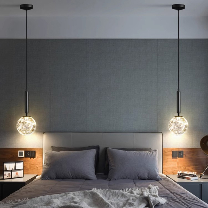 โคมไฟ LED ตกแต่งบ้านสไตล์โมเดิ - Hanging Moon Lamp บทวิจารณ์และราคา