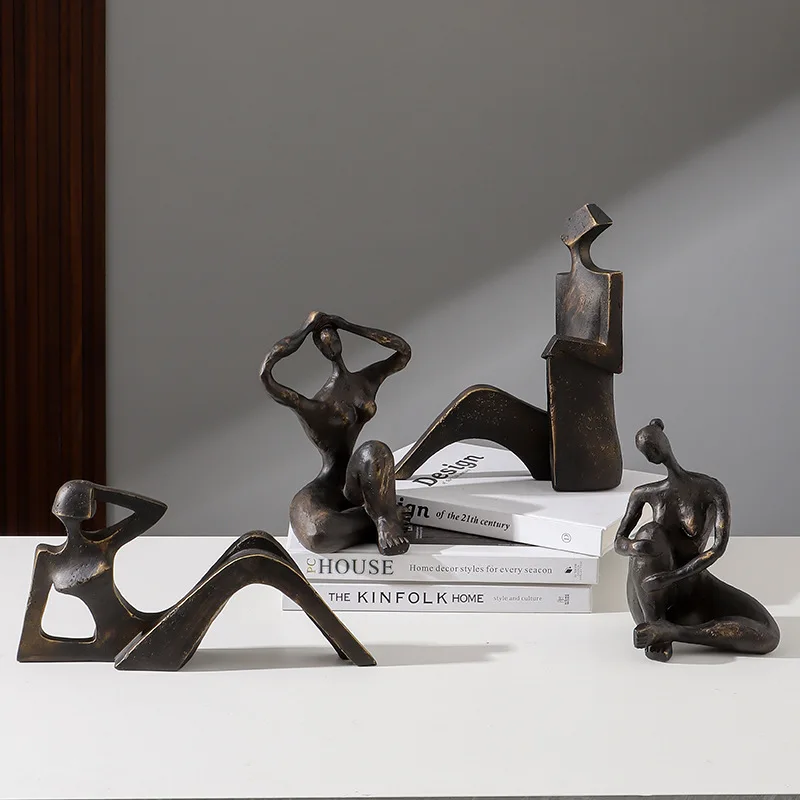งานฝีมือเรซินสร้างสรรค์ รูปปั้ - Abstract Sculpture Resin บทวิจารณ์และราคา