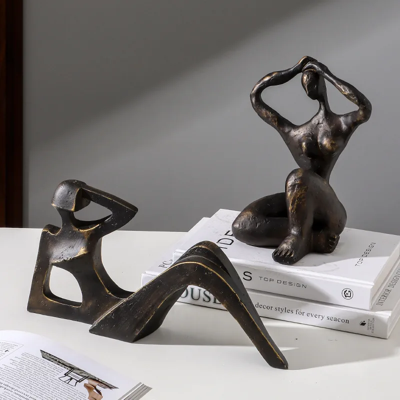 งานฝีมือเรซินสร้างสรรค์ รูปปั้ - Abstract Sculpture Resin บทวิจารณ์และราคา