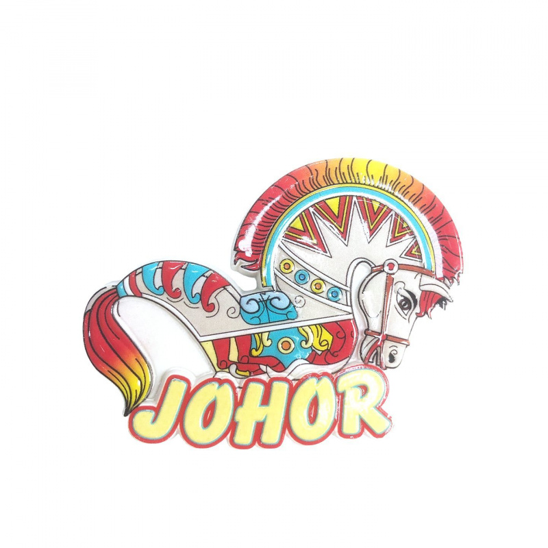 แม่เหล็กติดตู้เย็นลายม้าหมุนโบ - Home Decor Malaysia บทวิจารณ์และราคา