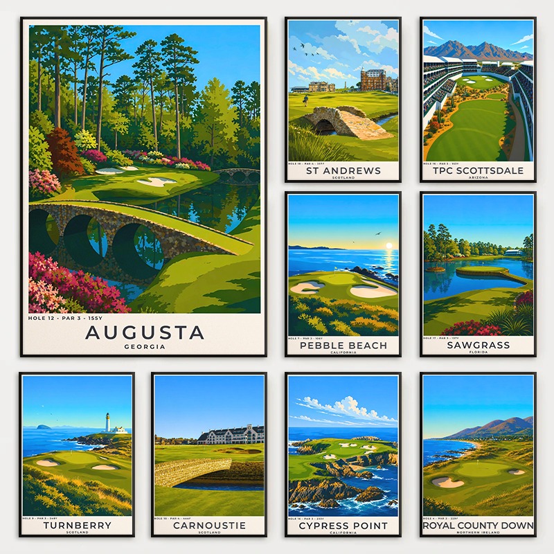 โปสเตอร์ภาพทิวทัศน์สถานที่เล่น - Home Decor Locations บทวิจารณ์และราคา