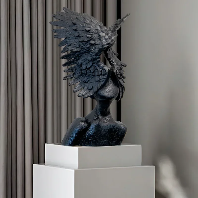 ของตกแต่งรูปปีกนางฟ้าสไตล์โมเด - Home Decor Resin บทวิจารณ์และราคา