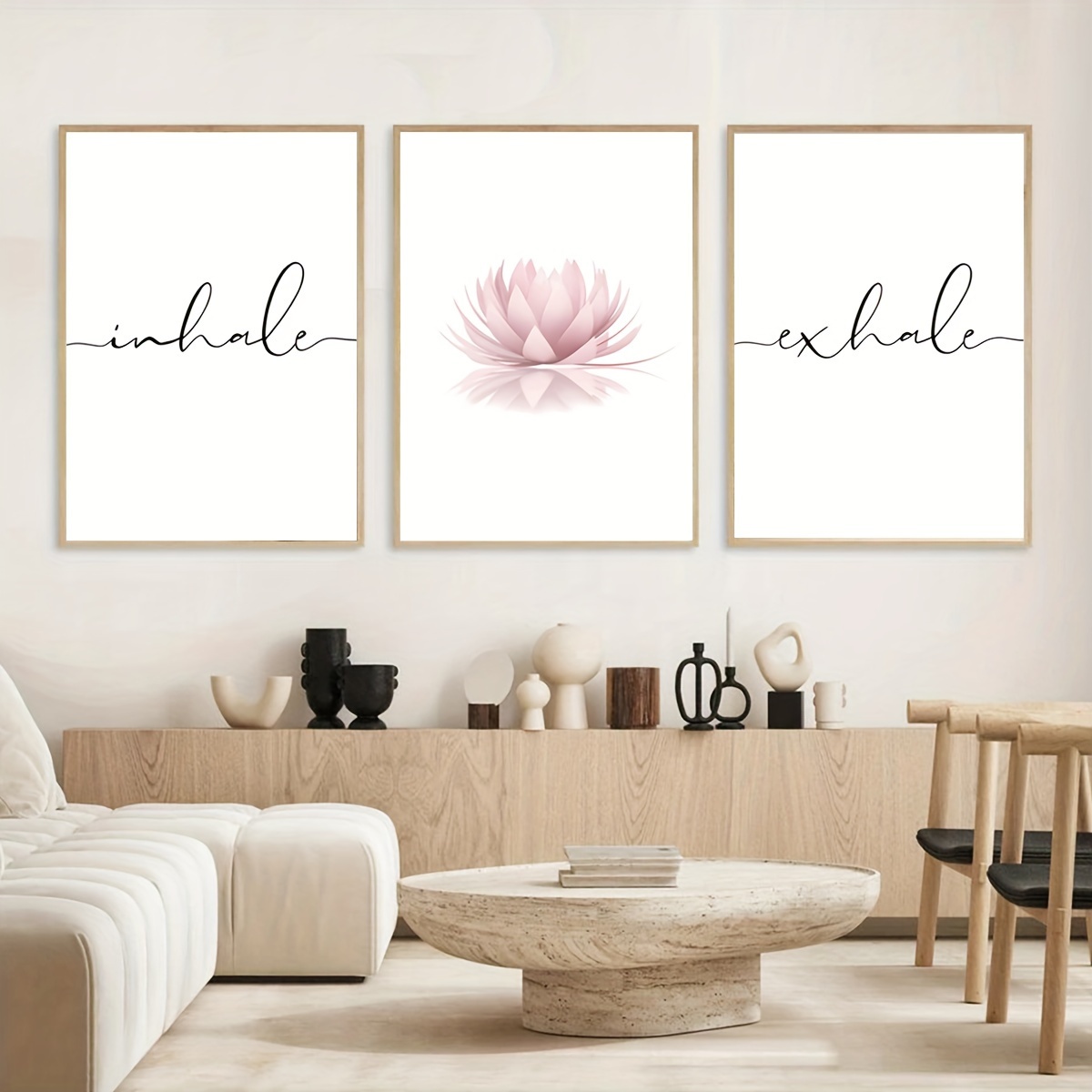 3 ชิ้น/ชุด ภาพพิมพ์บนผ้าใบลายด - Home Decor Yoga บทวิจารณ์และราคา