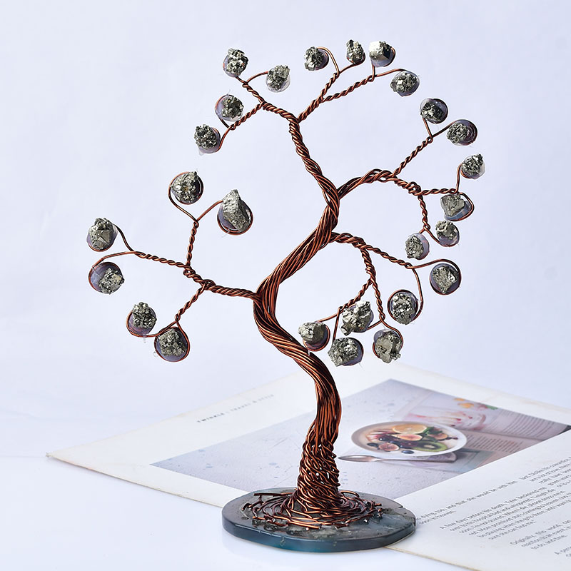 1PC ธรรมชาติ Aquamarine Pyrite - Home Decor Locations บทวิจารณ์และราคา