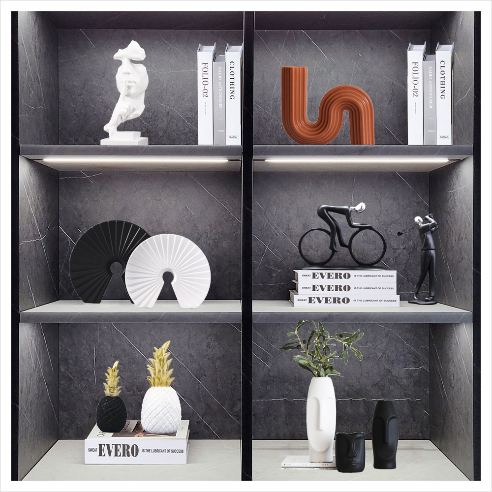 Nordic หรูหราบทคัดย่อประติมากร - Abstract Sculpture Resin บทวิจารณ์และราคา