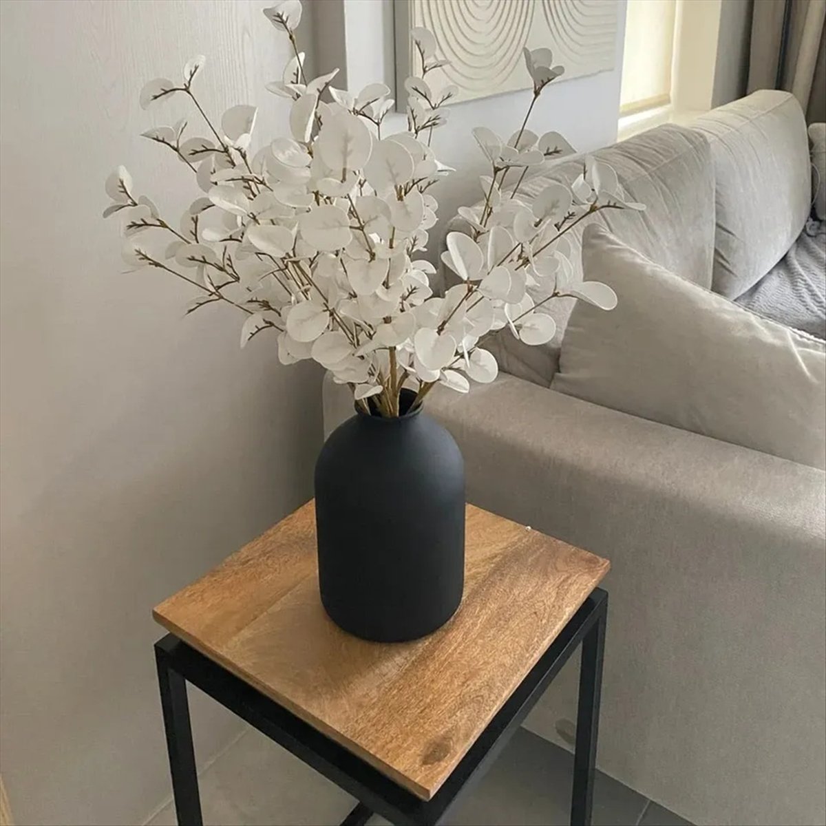 แจกันเหล็กดัดเคลือบด้าน รุ่นเท - Home Decor Trend 2026 บทวิจารณ์และราคา