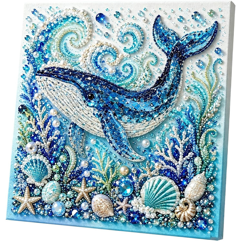ชุดงานฝีมือไข่มุกธีมมหาสมุทร D - Home Decor Nautical บทวิจารณ์และราคา