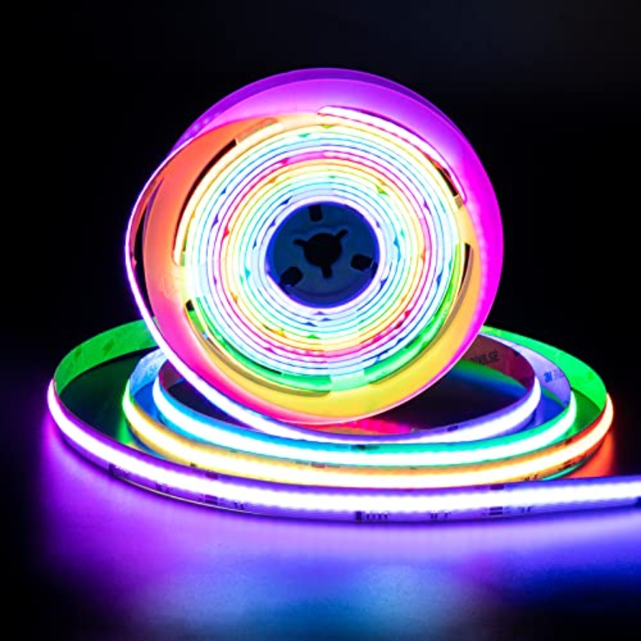 ไฟแถบ LED RGB Smart IC COB แบบ - Led Strip Lights บทวิจารณ์และราคา