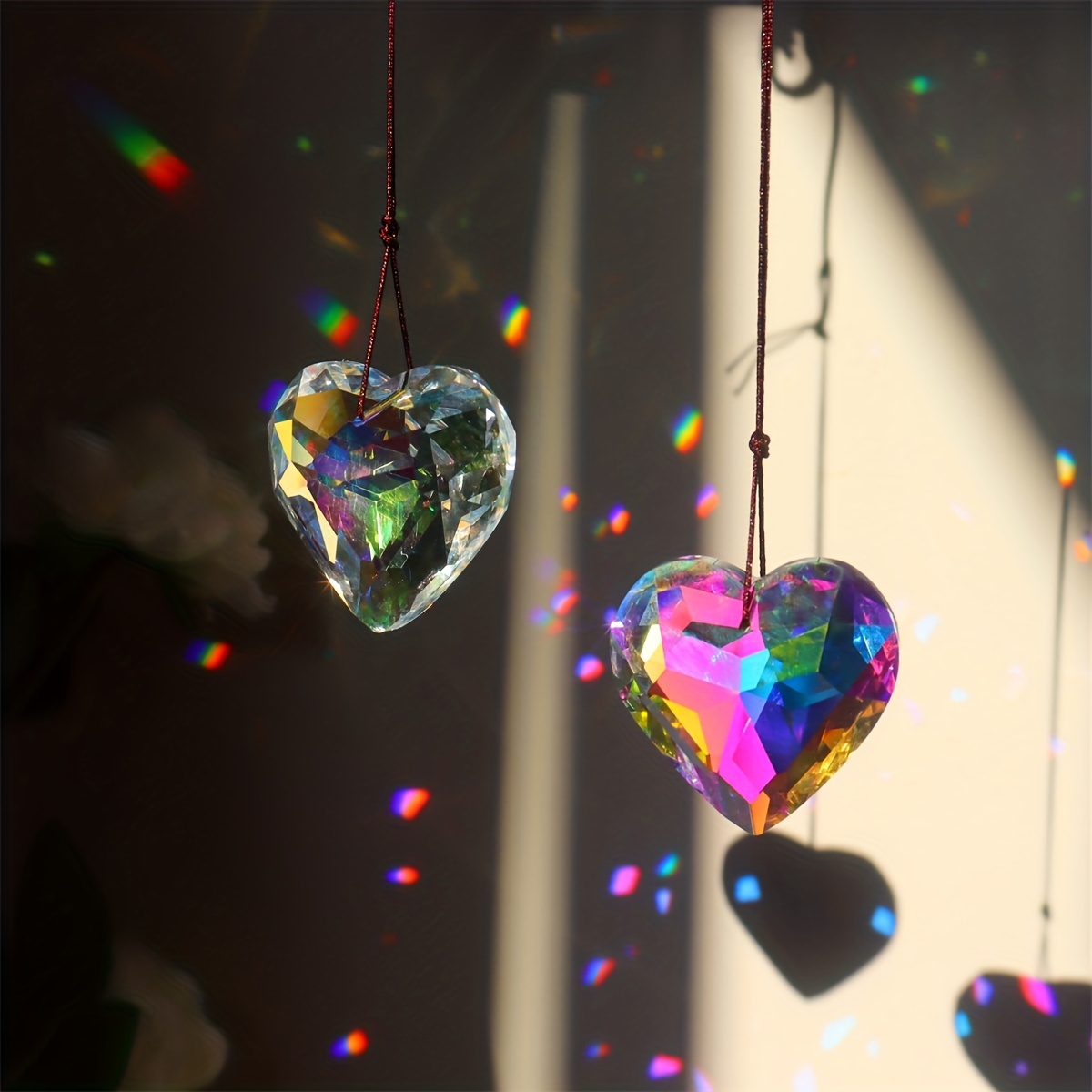 1 PC คริสตัลพีช Prism จี้ Sunc - Crystal Sun Catcher บทวิจารณ์และราคา
