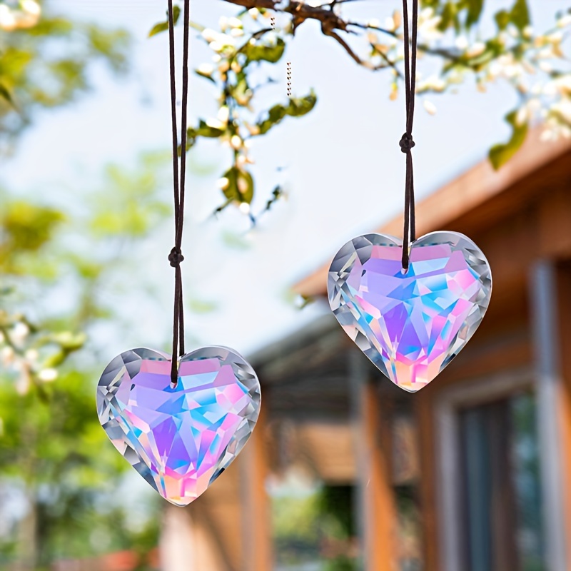 1 PC คริสตัลพีช Prism จี้ Sunc - Crystal Sun Catcher บทวิจารณ์และราคา