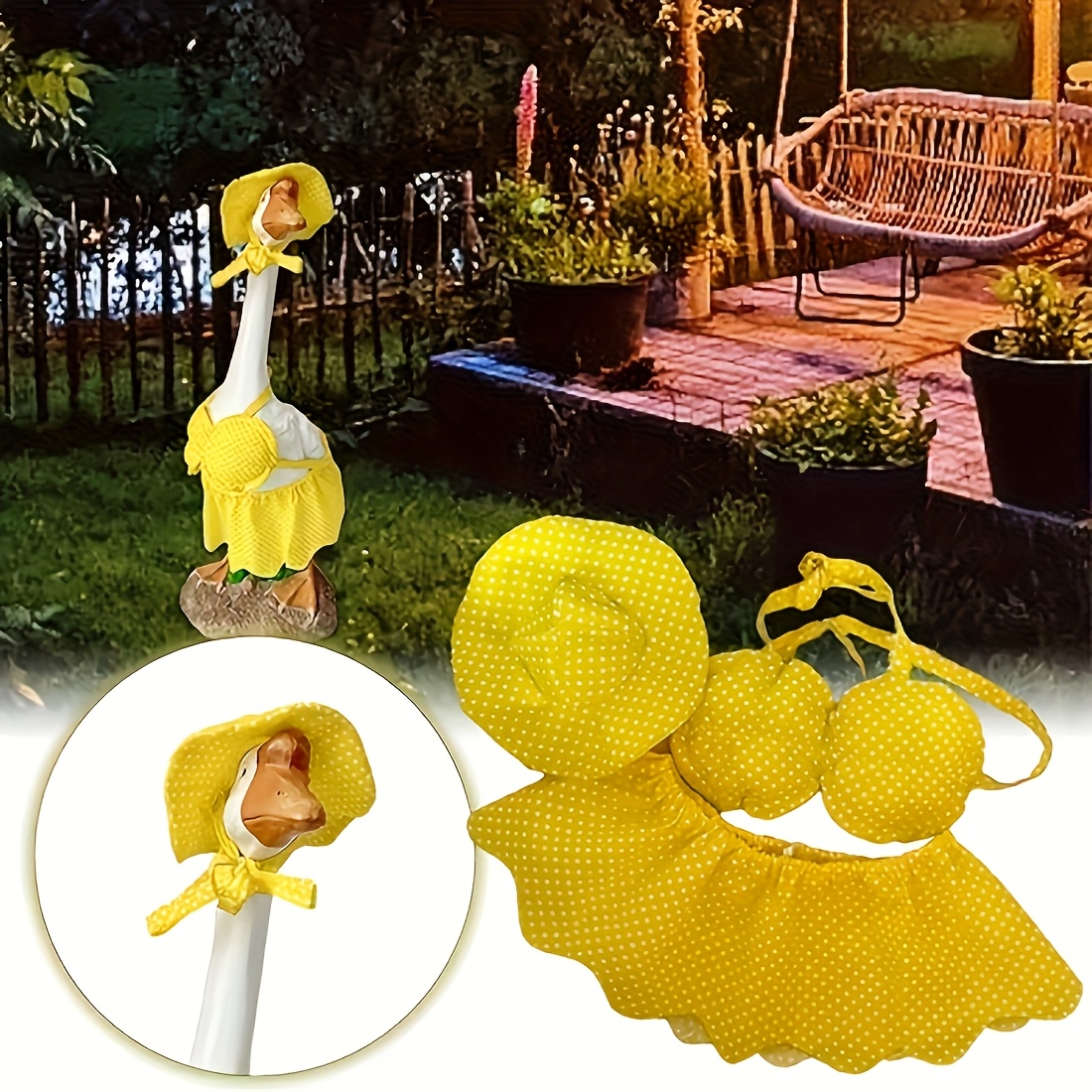 Goose ชุด 23 นิ้วฮาวายบิกินี่  - Home Decor Quirky บทวิจารณ์และราคา