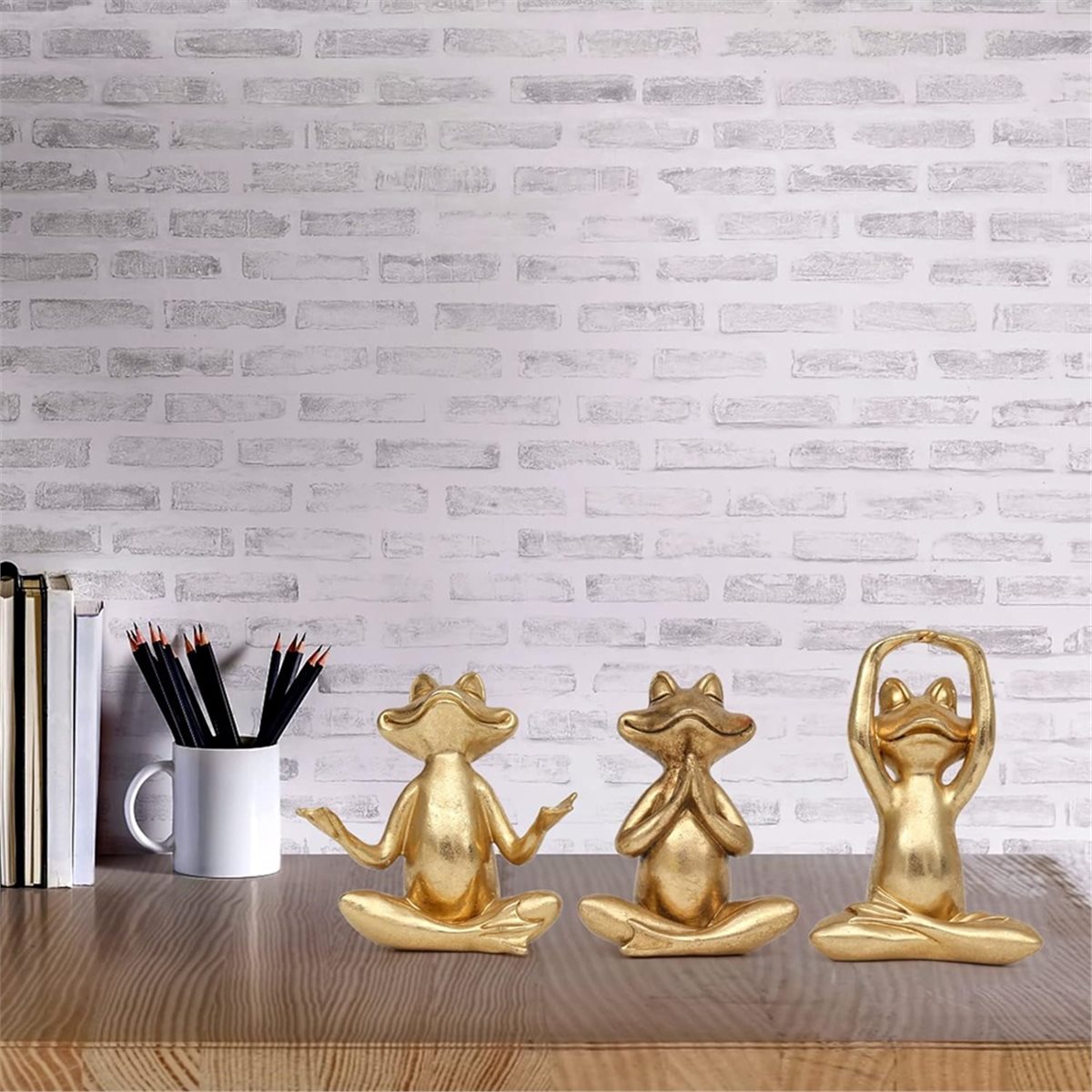 เทรนด์ปี 2026 ชุดรูปปั้นกบสีทอ - Home Decor Trend 2026 บทวิจารณ์และราคา