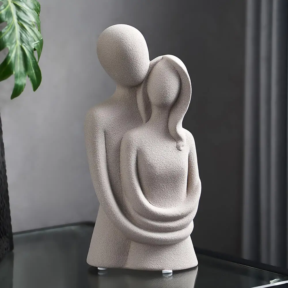 งานประติมากรรมเรซิ่นเซรามิกตกแ - Abstract Sculpture Resin บทวิจารณ์และราคา
