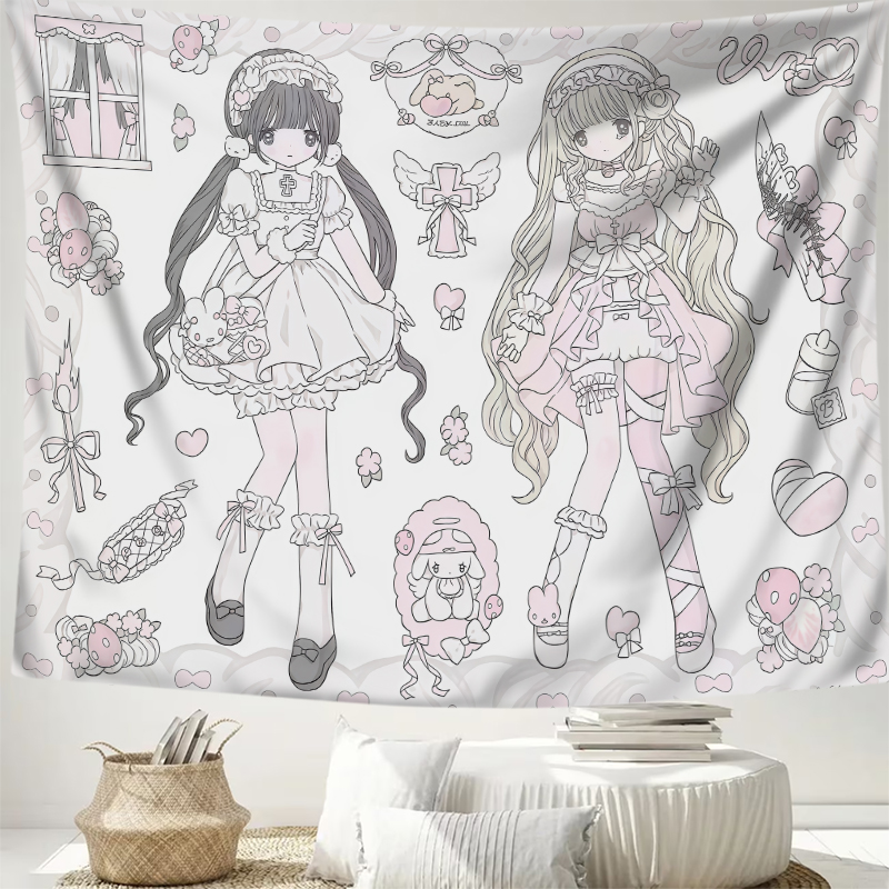 ผ้าแขวนผนังพิมพ์ลายดิจิทัล 1 ช - Aesthetic Tapestry บทวิจารณ์และราคา