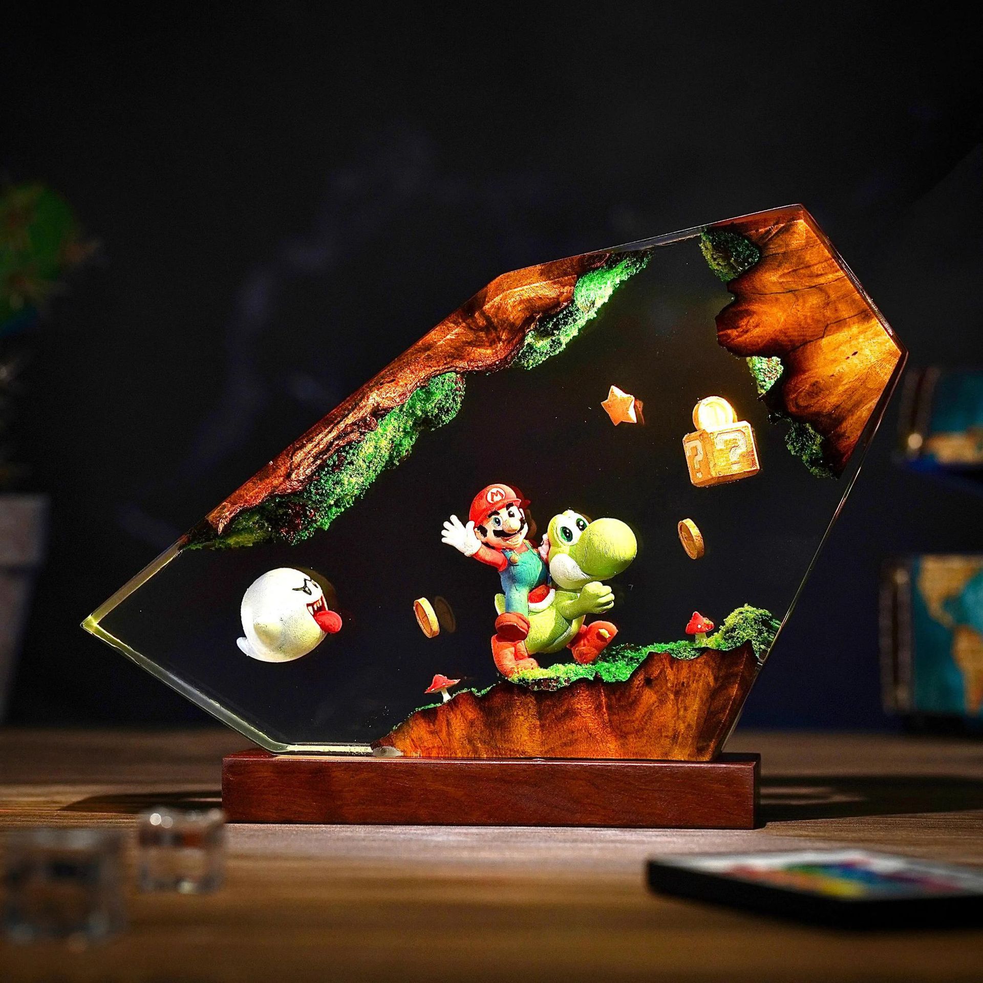 โคมไฟเรซิ่นรูปการ์ตูนอนิเมะ หล - Home Decor Resin บทวิจารณ์และราคา
