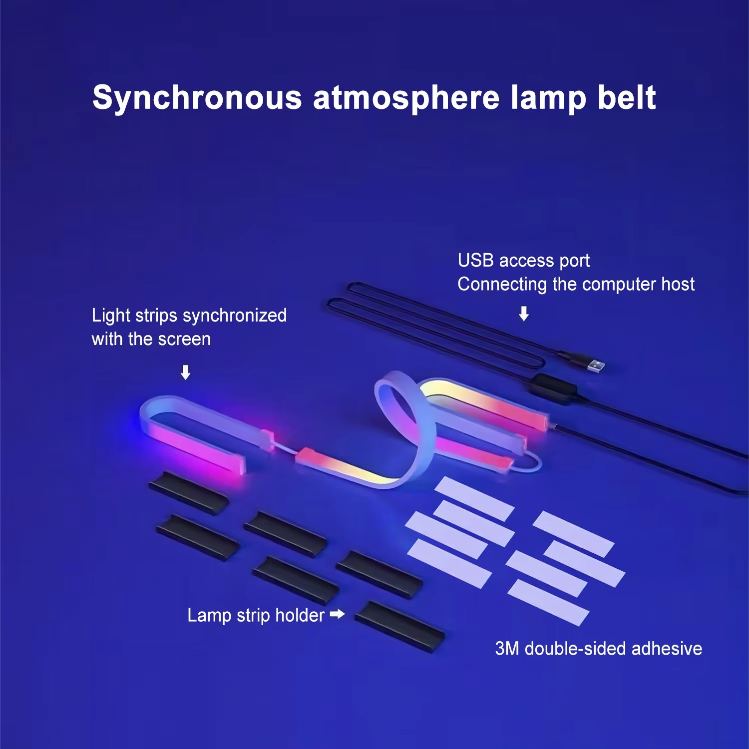 ไฟ RGB สำหรับเล่นเกม แถบไฟ LED - Led Strip Lights บทวิจารณ์และราคา