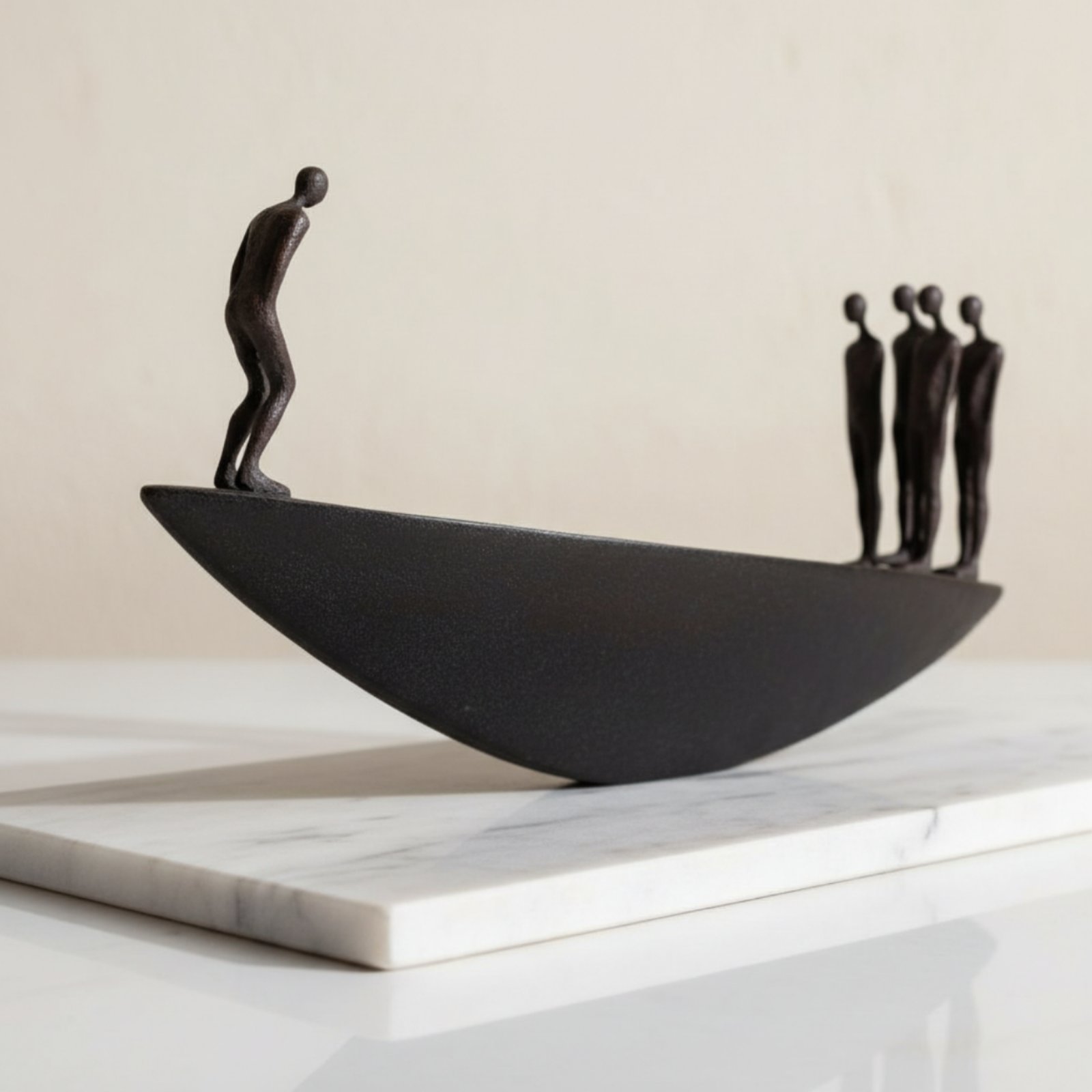 รูปปั้นเรือใบเรซิ่นสมัยใหม่ สไ - Abstract Sculpture Resin บทวิจารณ์และราคา