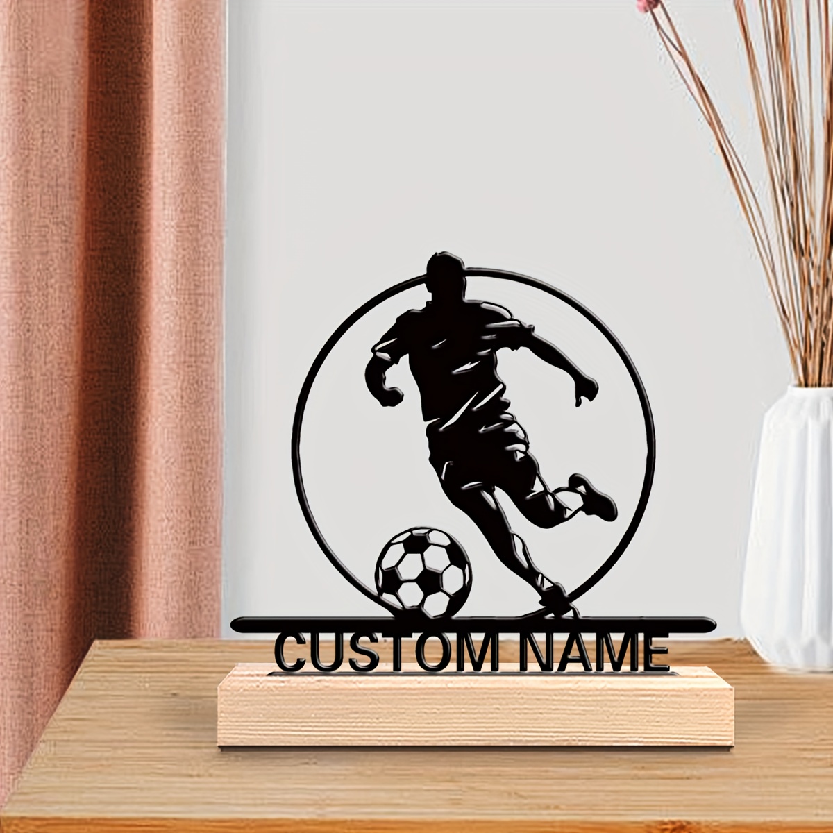 รูปปั้นนักฟุตบอลโลหะสั่งทำพร้อ - Home Decor Retailers บทวิจารณ์และราคา