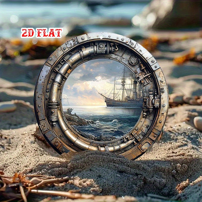 ป้ายโลหะติดผนังสไตล์วินเทจ [2D - Home Decor Nautical บทวิจารณ์และราคา