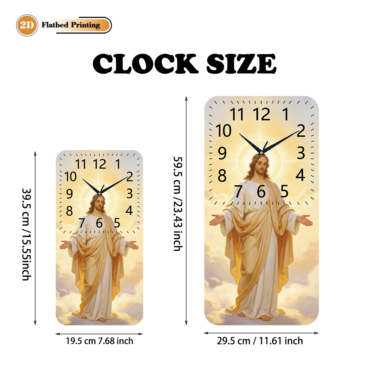 นาฬิกาแขวนผนังไม้ทรงสี่เหลี่ยม - Home Decor Locations บทวิจารณ์และราคา