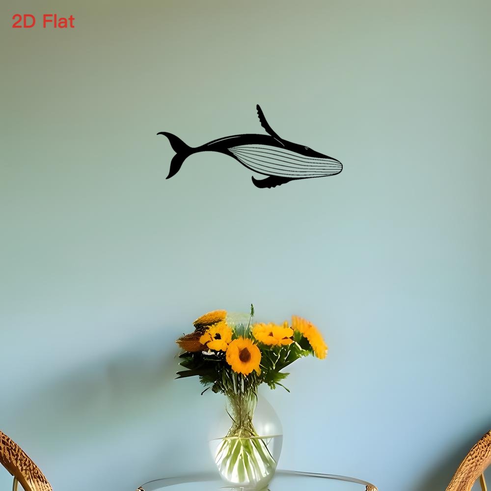 งานศิลปะติดผนังรูปปลาวาฬ ดีไซน - Home Decor Nautical บทวิจารณ์และราคา