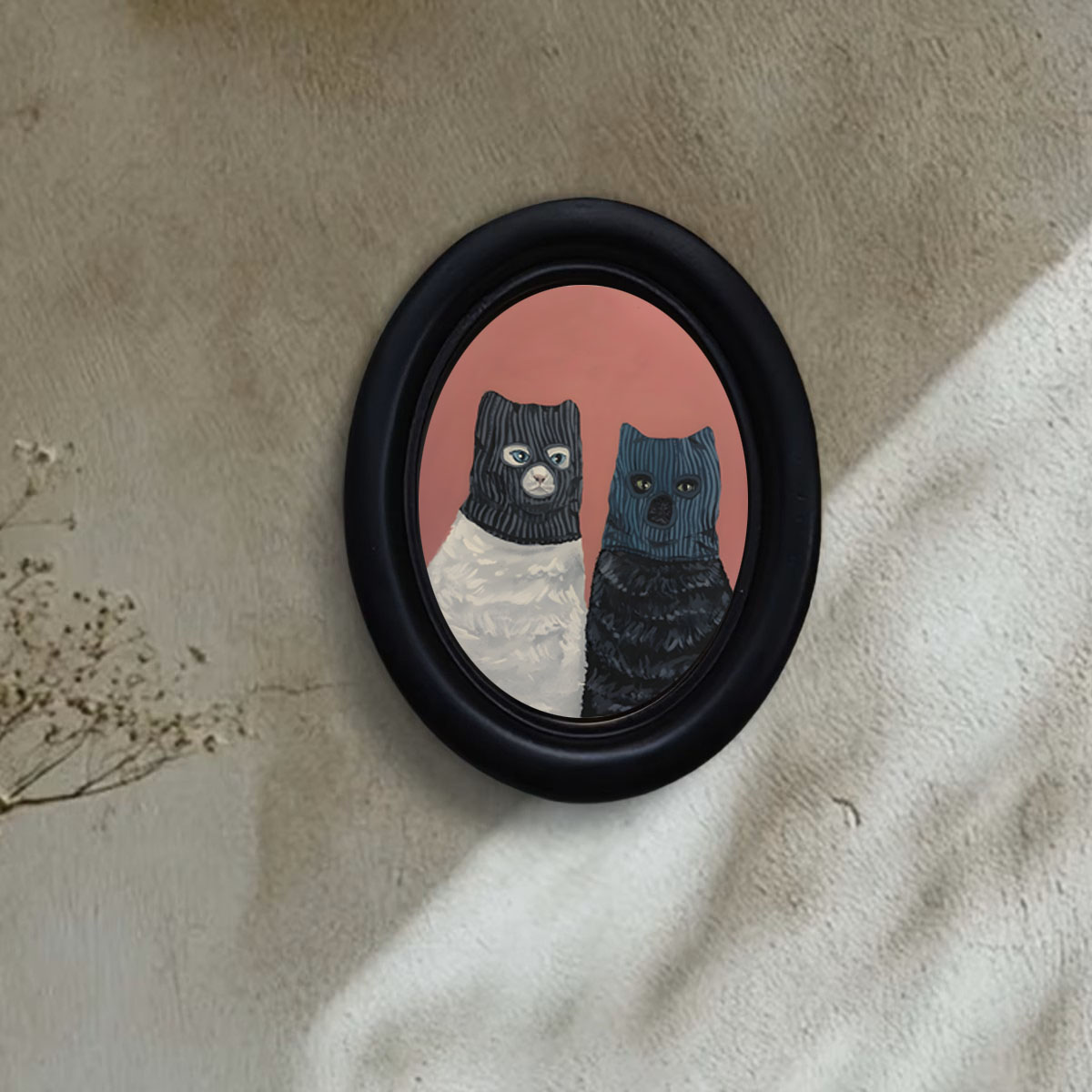 ของตกแต่งผนังรูปแมวโจรสุดแปลก  - Home Decor Quirky บทวิจารณ์และราคา