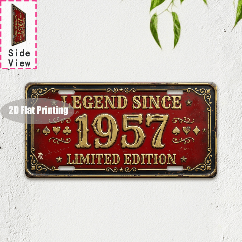 ป้ายโลหะพิมพ์ลายหมายเลขที่อยู่ - Home Decor Locations บทวิจารณ์และราคา