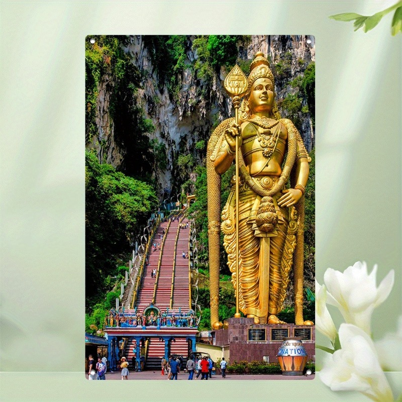 งานศิลปะติดผนังอะลูมิเนียมลายถ - Home Decor Malaysia บทวิจารณ์และราคา