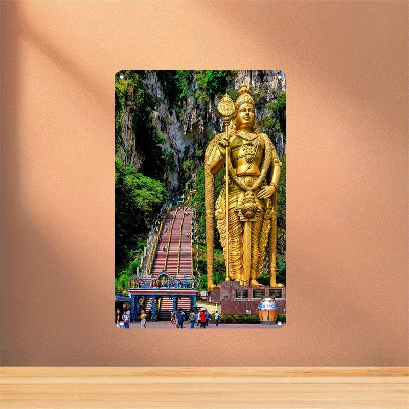 งานศิลปะติดผนังอะลูมิเนียมลายถ - Home Decor Malaysia บทวิจารณ์และราคา