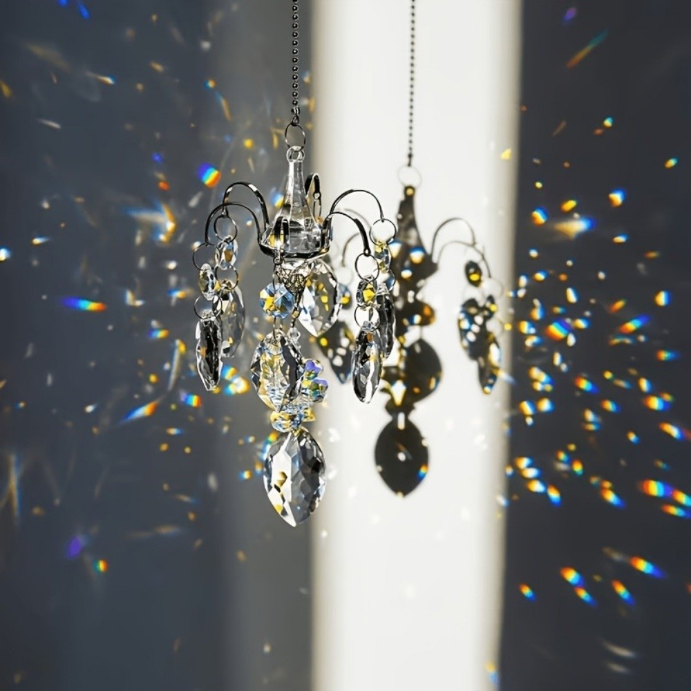 ของตกแต่งงานฝีมือ จี้คริสตัลปร - Crystal Sun Catcher บทวิจารณ์และราคา