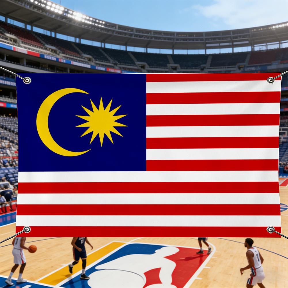 ธงมาเลเซียแบบกำหนดเองสำหรับแขว - Home Decor Malaysia บทวิจารณ์และราคา