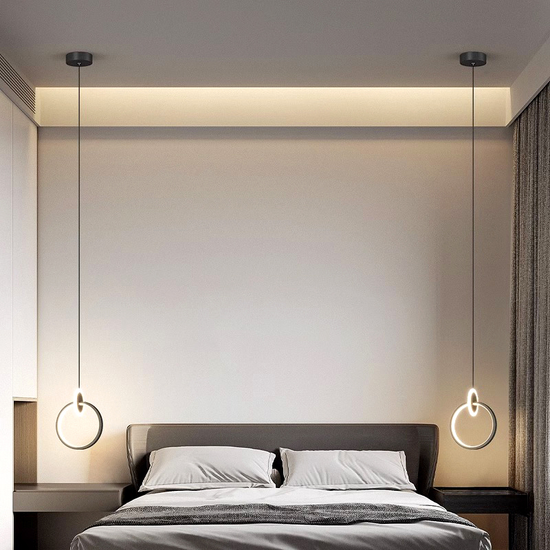 โคมไฟ LED ตกแต่งบ้านสไตล์โมเดิ - Hanging Moon Lamp บทวิจารณ์และราคา