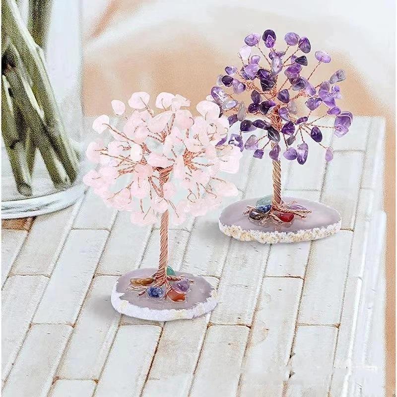 ต้นไม้คริสตัลขนาดเล็กพิเศษ พัน - Home Decor Yoga บทวิจารณ์และราคา