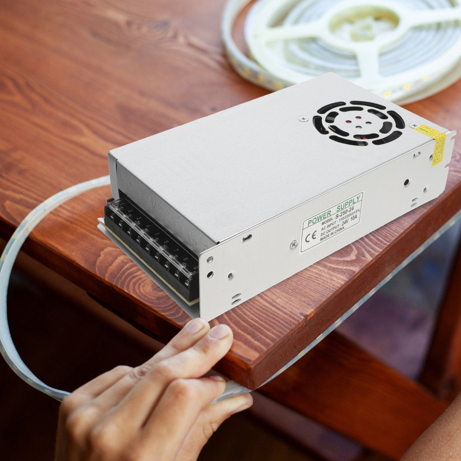 แหล่งจ่ายไฟสวิตชิ่งอุตสาหกรรม  - Led Strip Lights บทวิจารณ์และราคา