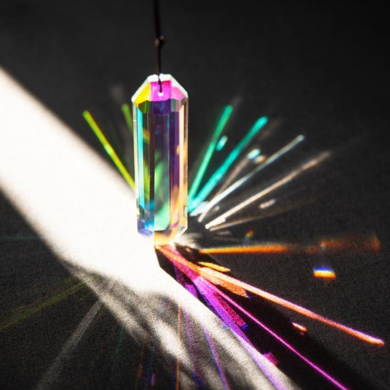 โคมไฟแขวนหน้าต่าง ตกแต่งด้วยคร - Crystal Sun Catcher บทวิจารณ์และราคา
