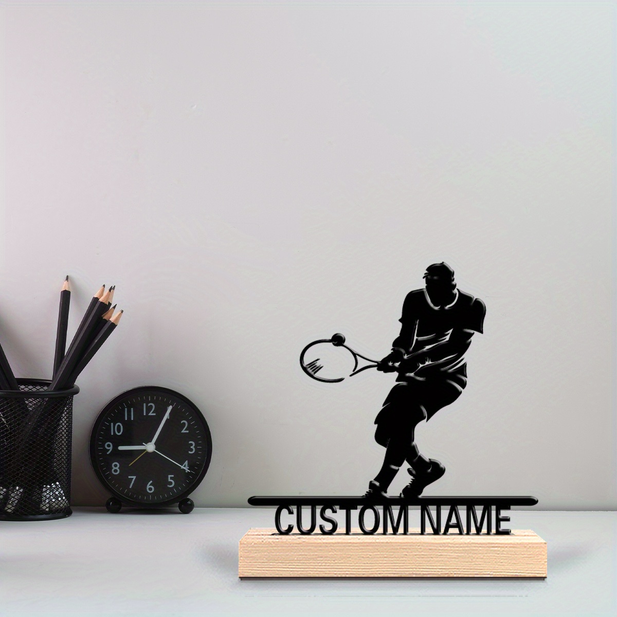 รูปปั้นนักเทนนิสโลหะแบบสั่งทำพ - Home Decor Quirky บทวิจารณ์และราคา