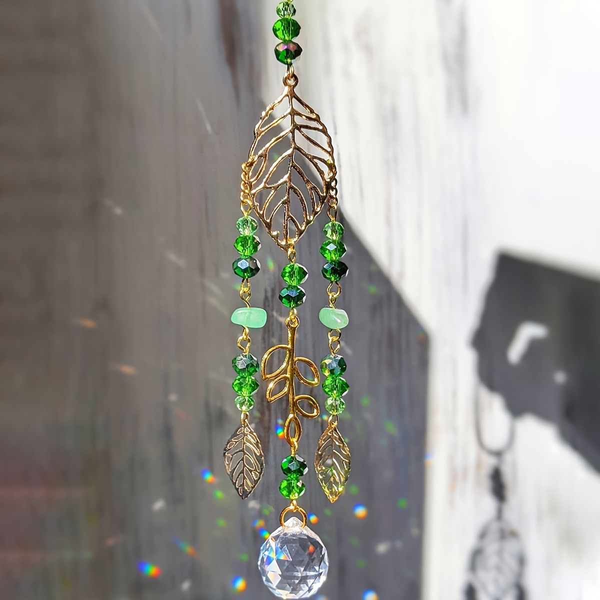 เครื่องประดับแขวนตกแต่งหน้าต่า - Crystal Sun Catcher บทวิจารณ์และราคา