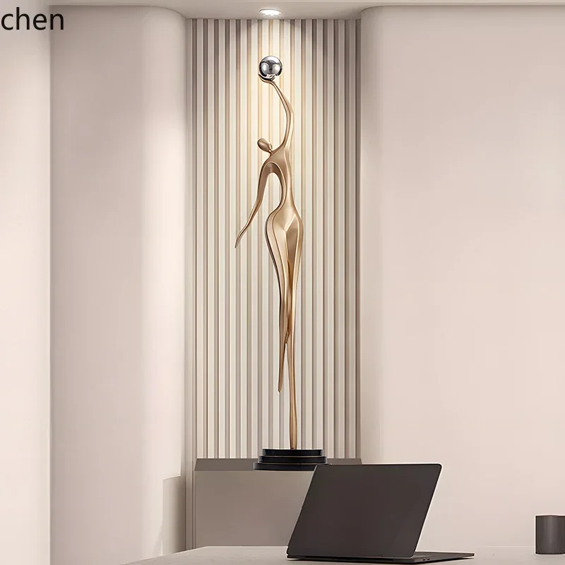 งานประติมากรรมรูปคนแบบนามธรรม  - Abstract Sculpture Resin บทวิจารณ์และราคา