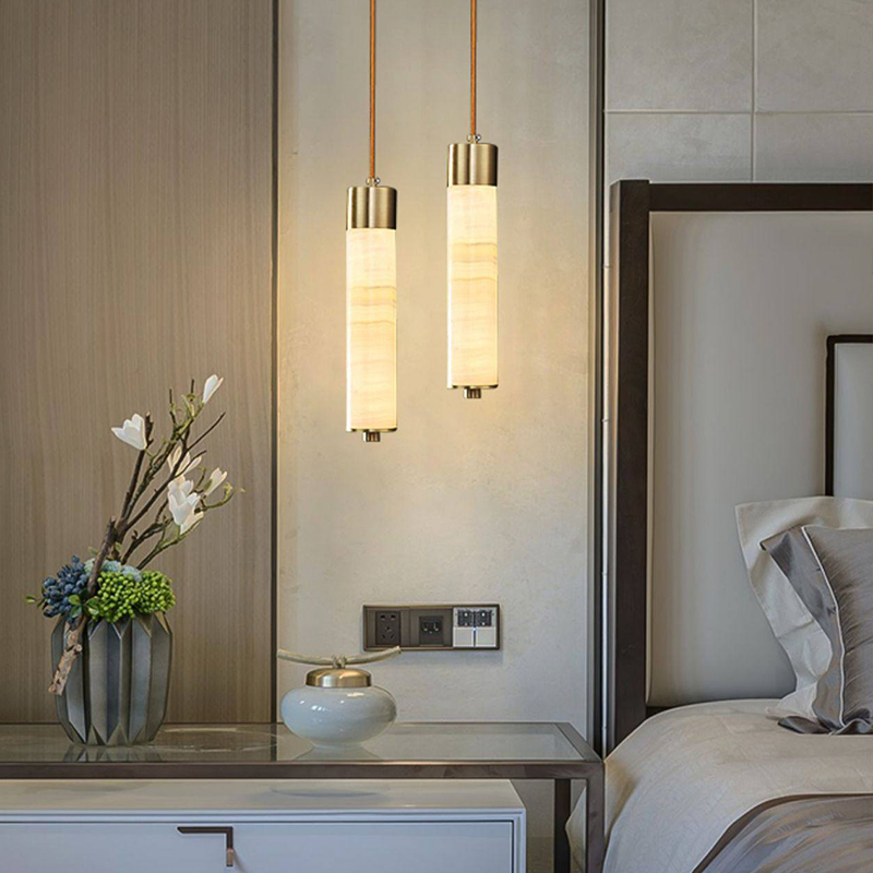 โคมไฟห้อยเพดานสไตล์เรโทรลายหิน - Hanging Moon Lamp บทวิจารณ์และราคา